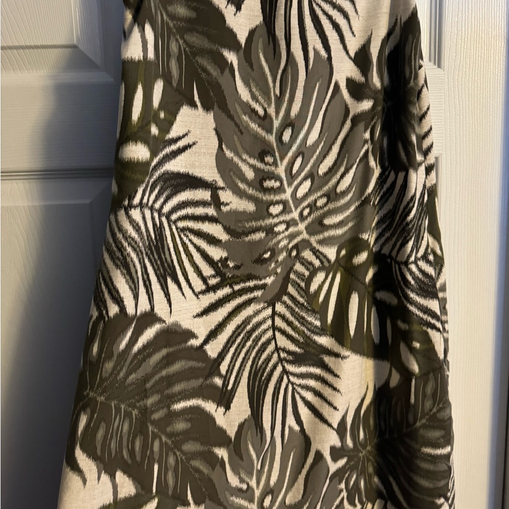 Tommy Bahama size small palm leave dress - Picture 3 of 5
